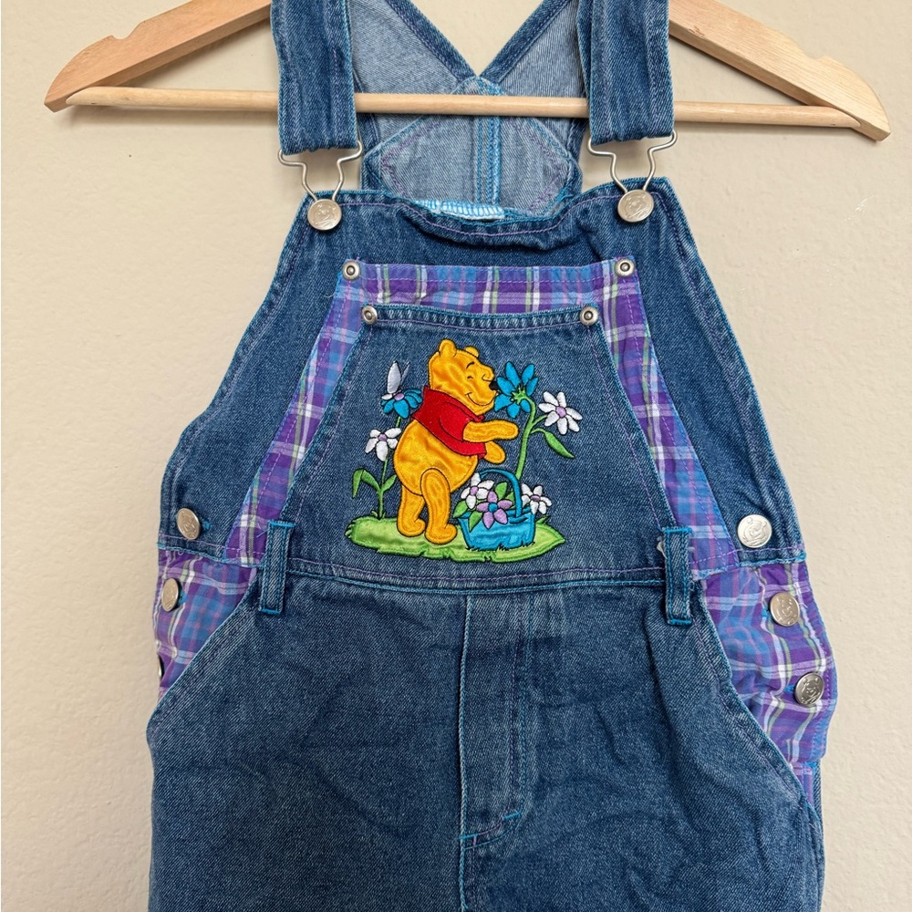 Winnie the Pooh VTG Girls 7-8 yr old overalls - Picture 8 of 11